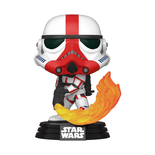 Funko Star Wars The Mandalorian Incinerator Stormtrooper POP! TV Vinyl Figur
