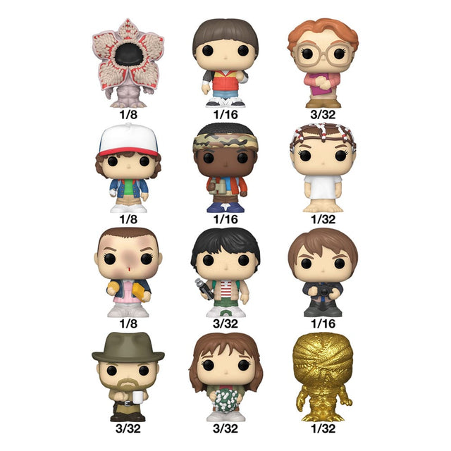Funko Stranger Things Display (32) PDQ POP! Vinyl Figuren