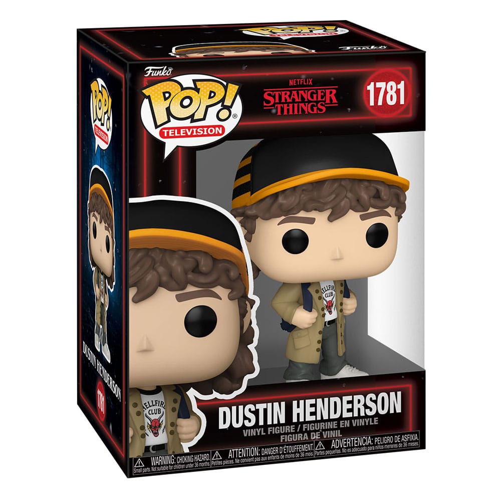 Funko Stranger Things Dustin Henderson POP! Television Vinyl Figuren