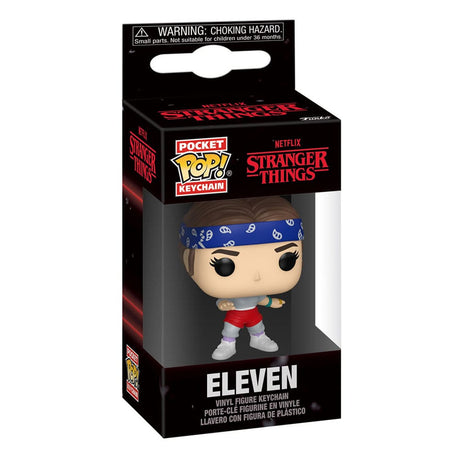 Funko Stranger Things Eleven with Bandana Display (12) POP! Vinyl Schlüsselanhänger