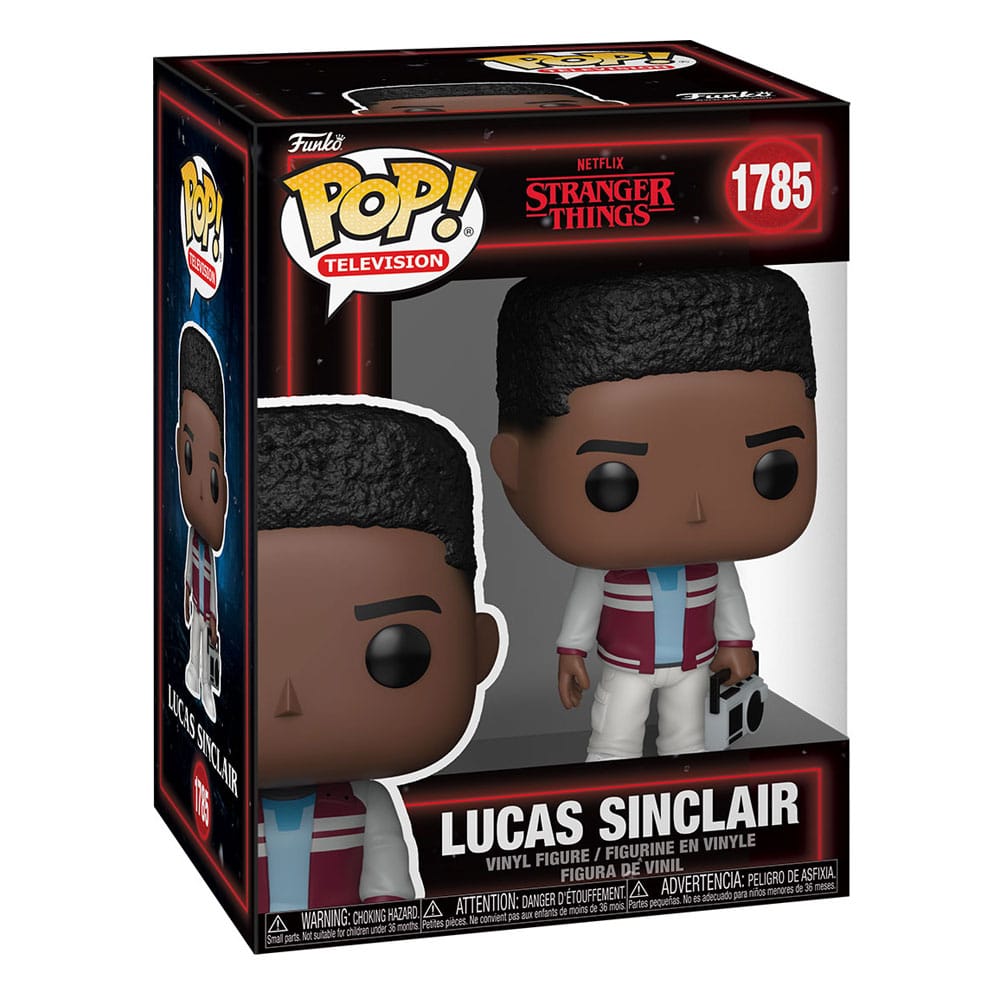 Funko Stranger Things Lucas Sinclair with Boombox POP! Television Vinyl Figuren