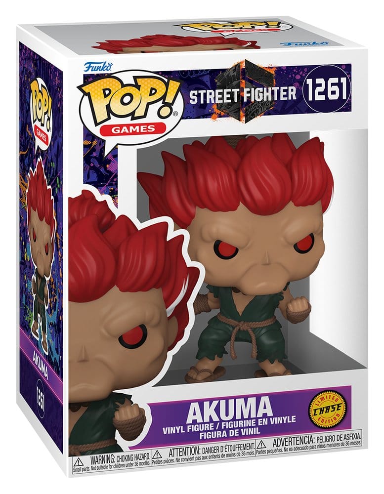 Funko Street Fighter 6 Akuma with Chase Sortiment (6) POP! Animation Vinyl Figuren