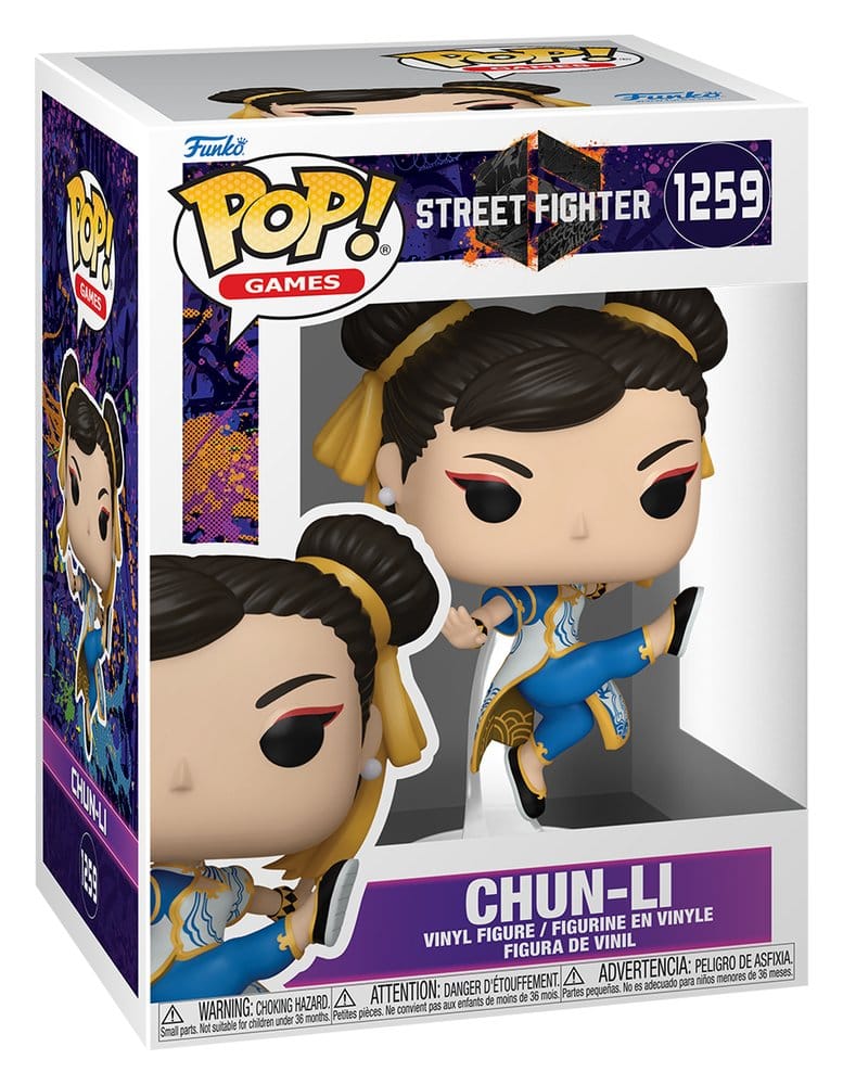 Funko Street Fighter 6 Chun-li POP! Games Vinyl Figur