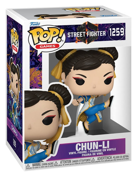 Funko Street Fighter 6 Chun-li POP! Games Vinyl Figur