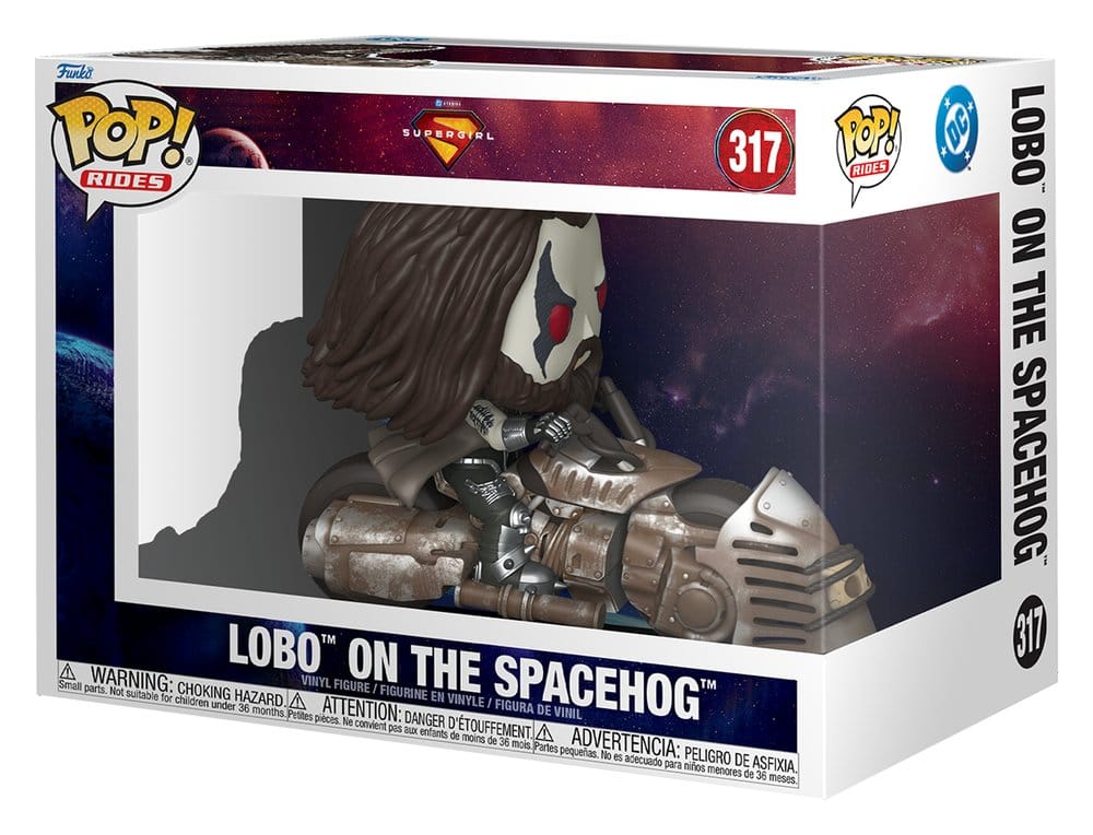 Funko Supergirl (2026) Lobo on the Spacehog POP! Rides Vinyl Figur