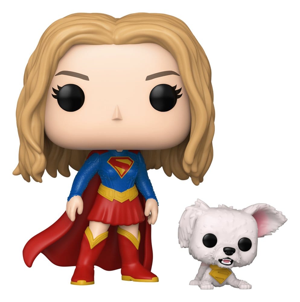 Funko Supergirl (2026) Supergirl with Puppy Krypto POP! Heroes Vinyl Figur