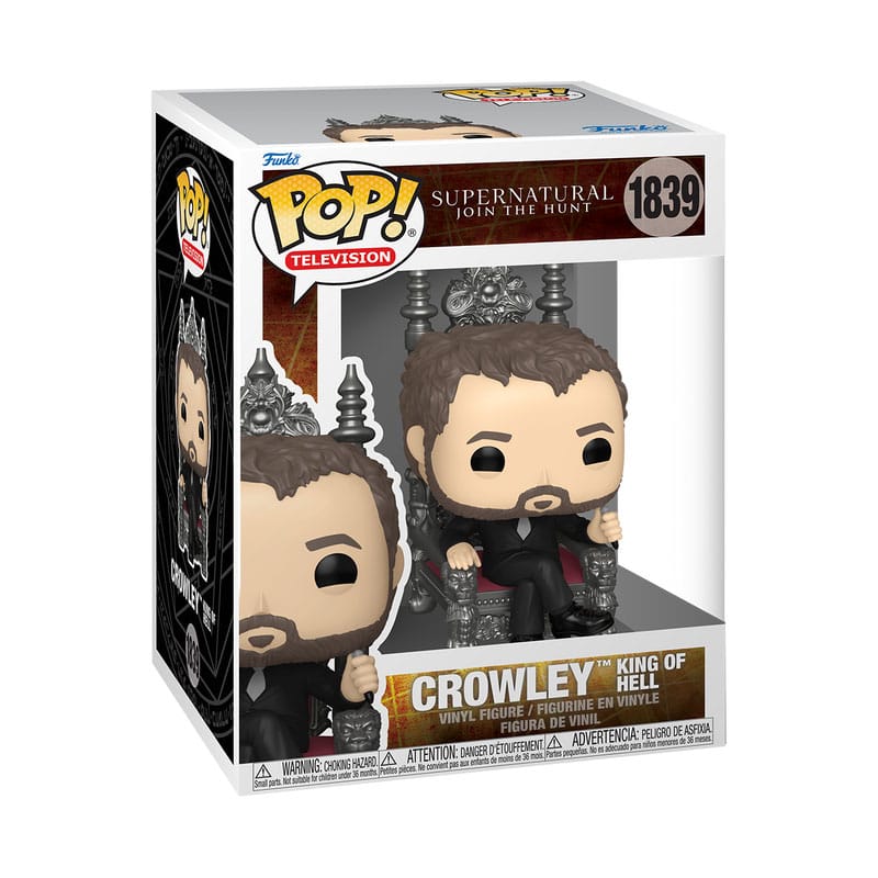 Funko Supernatural CrowleyKoH POP! Premium Vinyl Figur