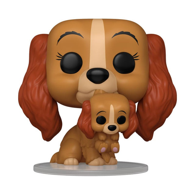 Funko Susi & Strolch Lady w/puppy POP! Disney Vinyl Figur