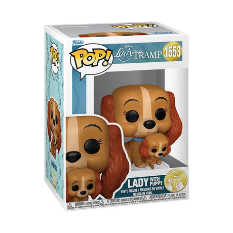 Funko Susi & Strolch Lady w/puppy POP! Disney Vinyl Figur