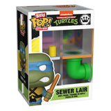 Funko Teenage Mutant Ninja Turtles Sewer Lair Bitty POP! Bitty Box Display mit 2 Vinyl Figuren