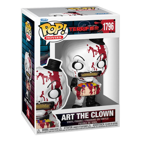 Funko Terrifier 2 Art the Clown with Candy Filled Head Vinyl Figur