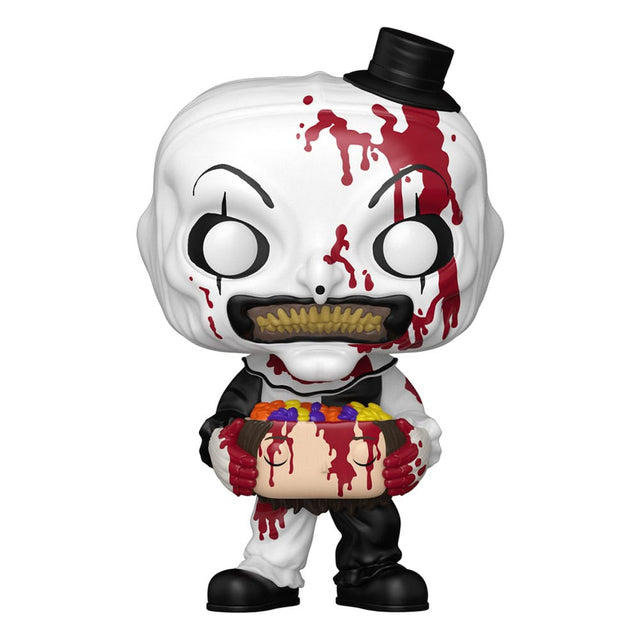 Funko Terrifier 2 Art the Clown with Candy Filled Head Vinyl Figur
