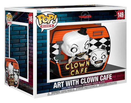 Funko Terrifier Café with Art POP! Rides Super Deluxe Vinyl Figur