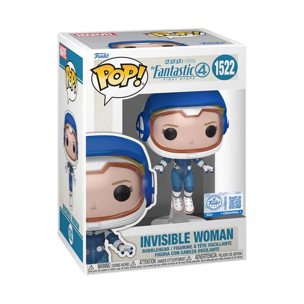 Funko The Fantastic Four First Steps POP! Invisible Woman (Astronaut) Vinyl Figur