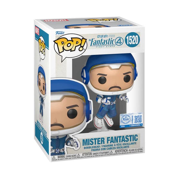 Funko The Fantastic Four First Steps POP! Mister Fantastic (Astronaut) Vinyl Figur