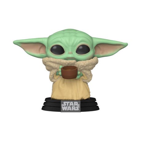 Funko The Mandalorian The Child w/ Cup POP! Star Wars Vinyl Figur