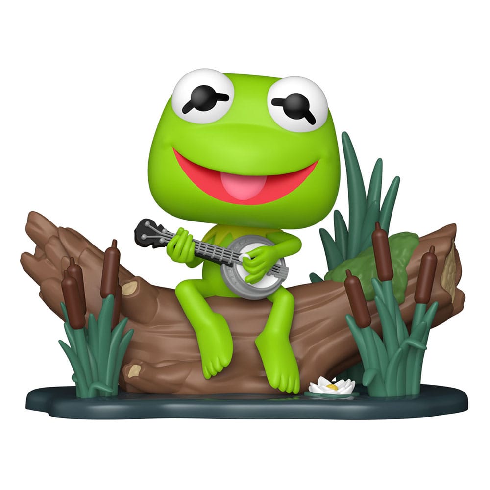 Funko The Muppets Kermit with Banjo POP! Deluxe Vinyl Figur