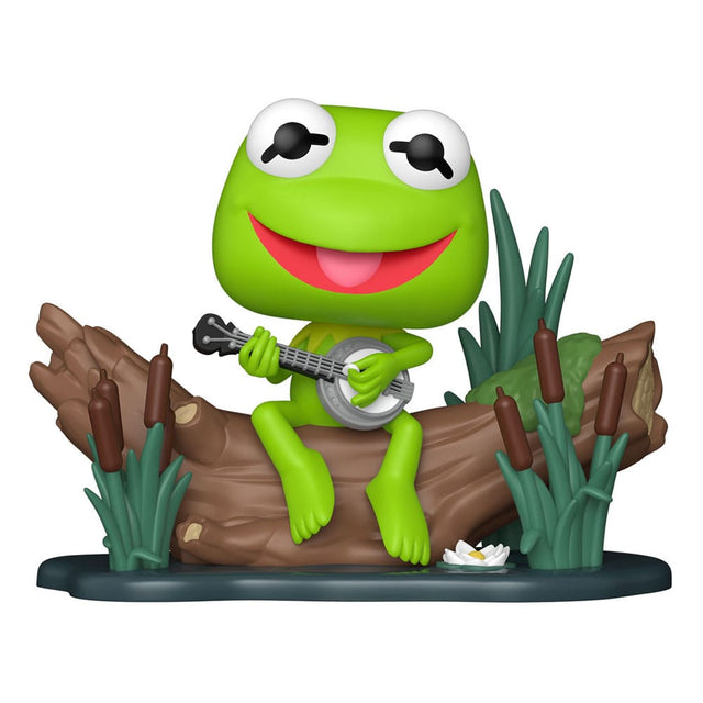 Funko The Muppets Kermit with Banjo POP! Deluxe Vinyl Figur