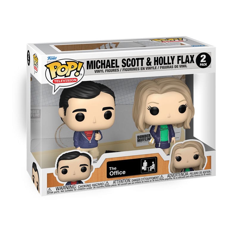 Funko The Office 2er-Pack Michael & Holly POP! Television Vinyl Figuren