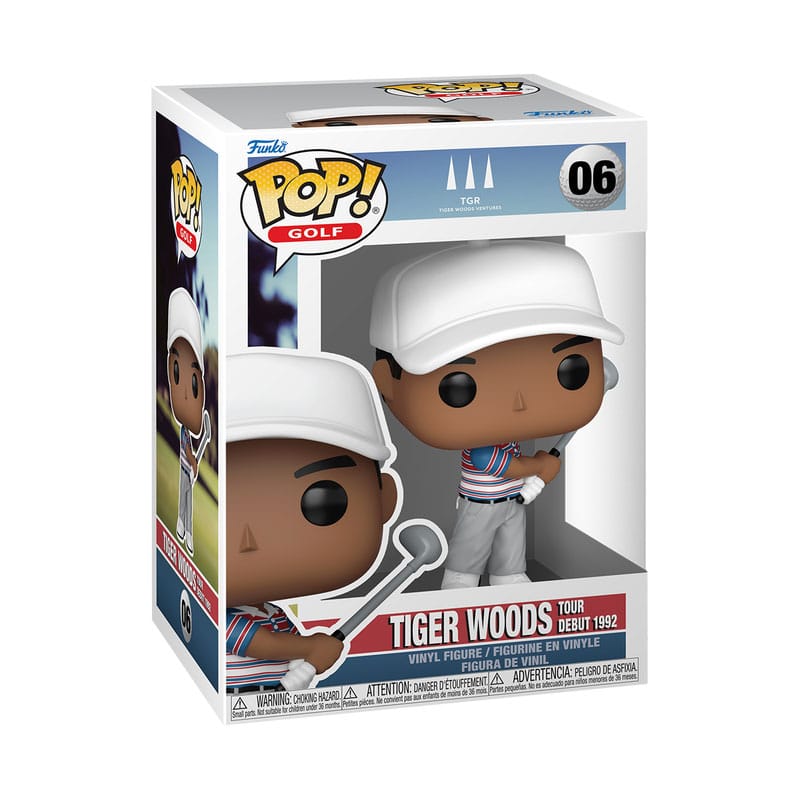 Funko Tiger Woods Tour Debut 1992 POP! Golf Vinyl Figur