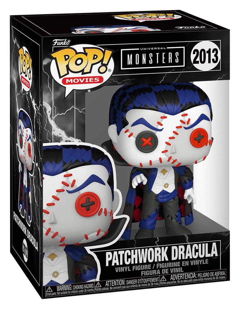 Funko Universal Monsters Patchwork Dracula POP! Movies Vinyl Figur