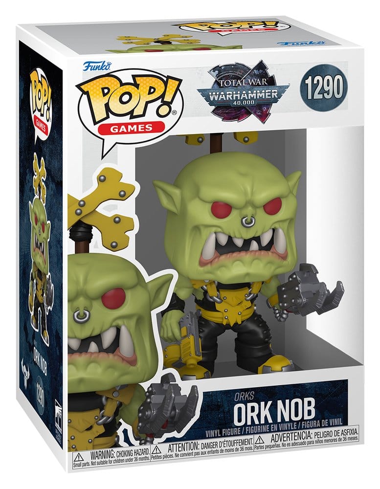 Funko Warhammer 40,000 Ork Nob POP! Games Vinyl Figur