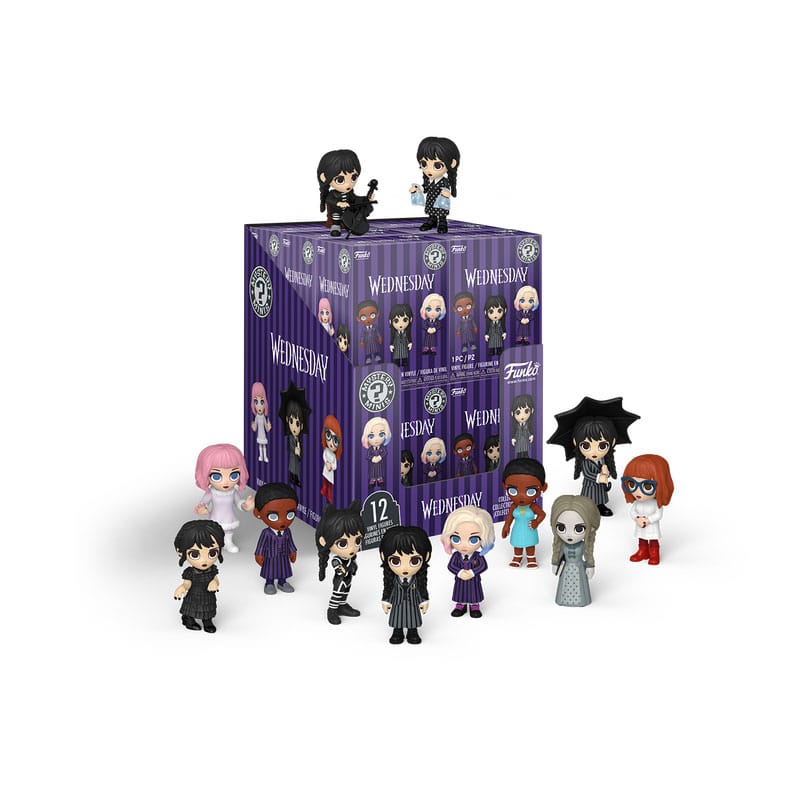 Funko Wednesday Mystery Minis Minifiguren PDQ Display (12)
