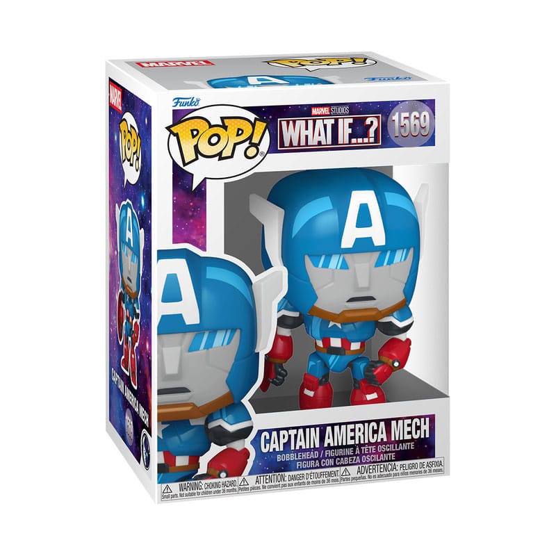 Funko What If...? Captain America POP! Vinyl Figur
