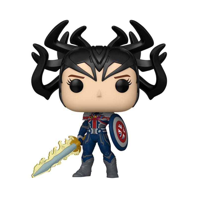 Funko What If...? Infinity Captain Carter POP! Animation Vinyl Figur