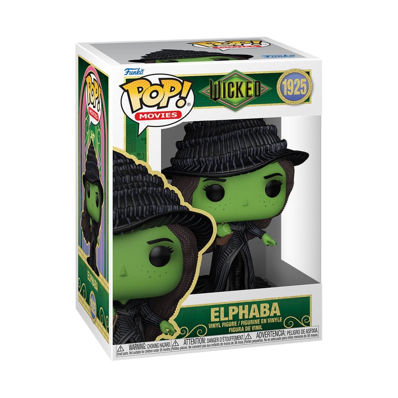 Funko Wicked Elphaba with Grimmerie POP! Vinyl Figur