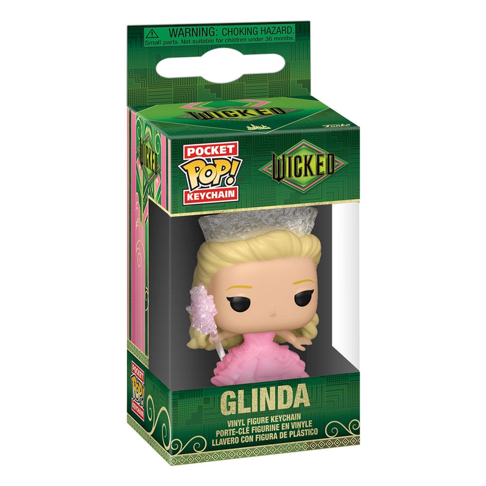 Funko Wicked Glinda Display (12) POP! Vinyl Schlüsselanhänger