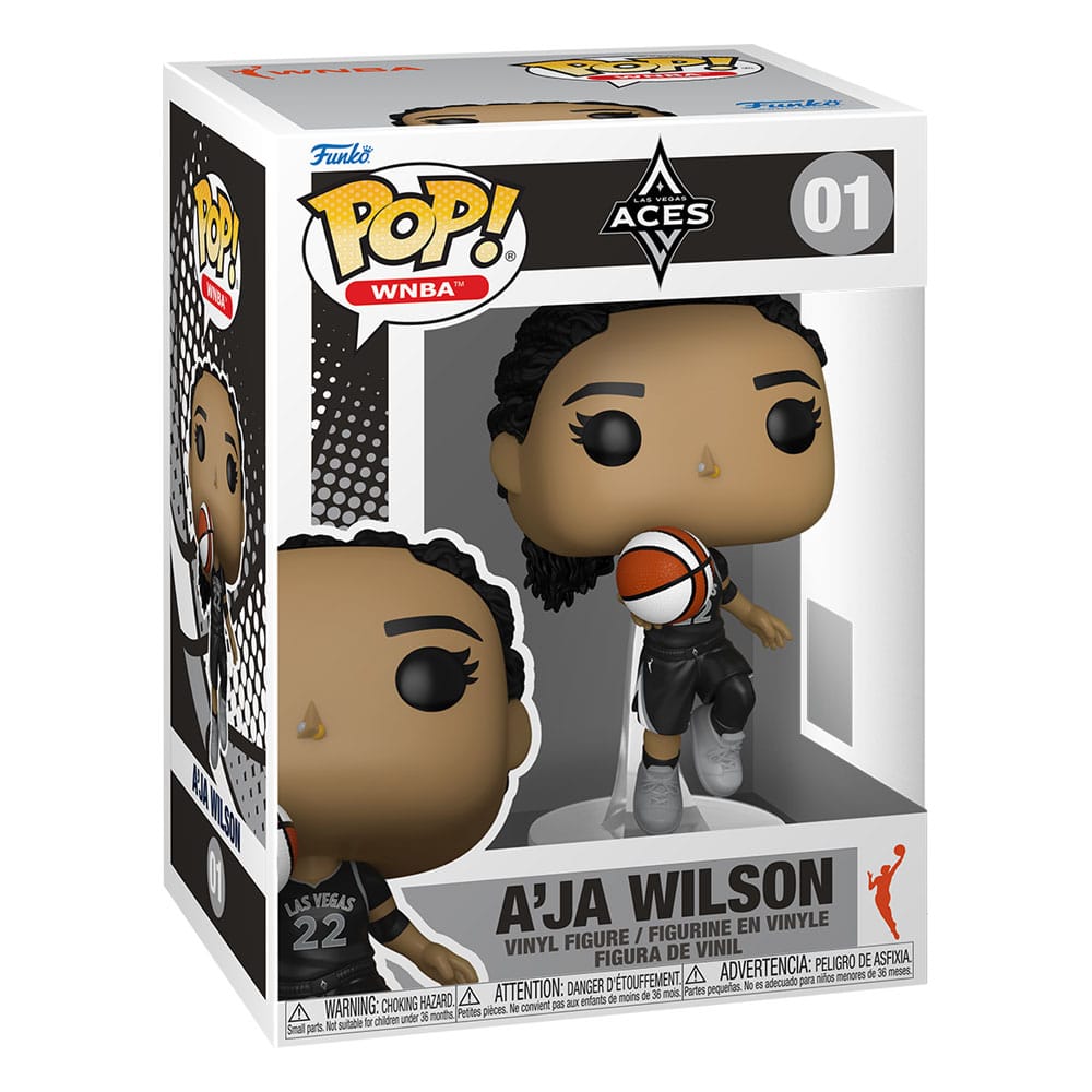 Funko WNBA Las Vegas Aces A'ja Wilson POP! Vinyl Figur