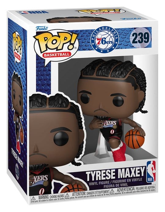Funko WNBA Legends 76ers- Tyrese Maxey POP! Sports Vinyl Figur