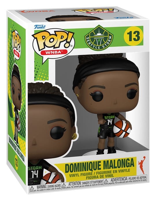 Funko WNBA Legends Seattle Storm - Dominique Malonga POP! Sports Vinyl Figur