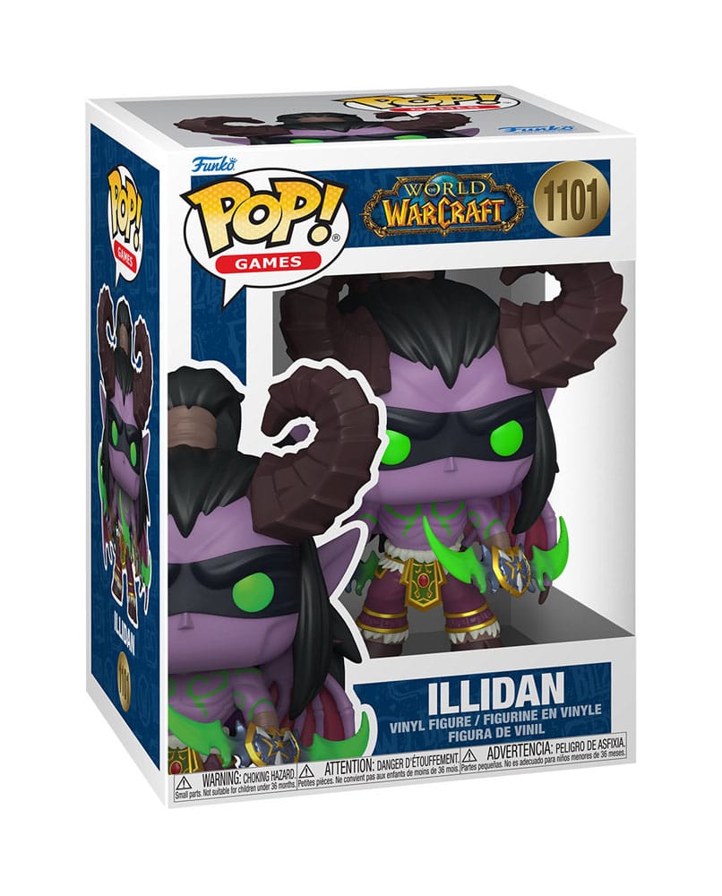 Funko World of Warcraft Illidan w/CH Sortiment (6) POP! Games Vinyl Figur