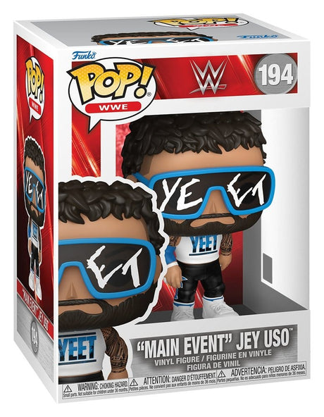 Funko WWE "Main Event" Jey Uso POP! Vinyl Figur