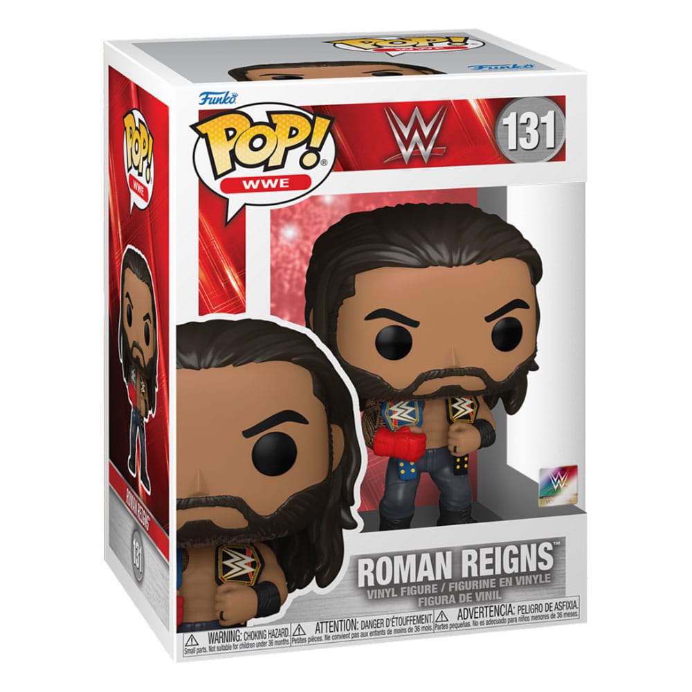 Funko WWE Roman Reigns w/Belts POP! Vinyl Figur