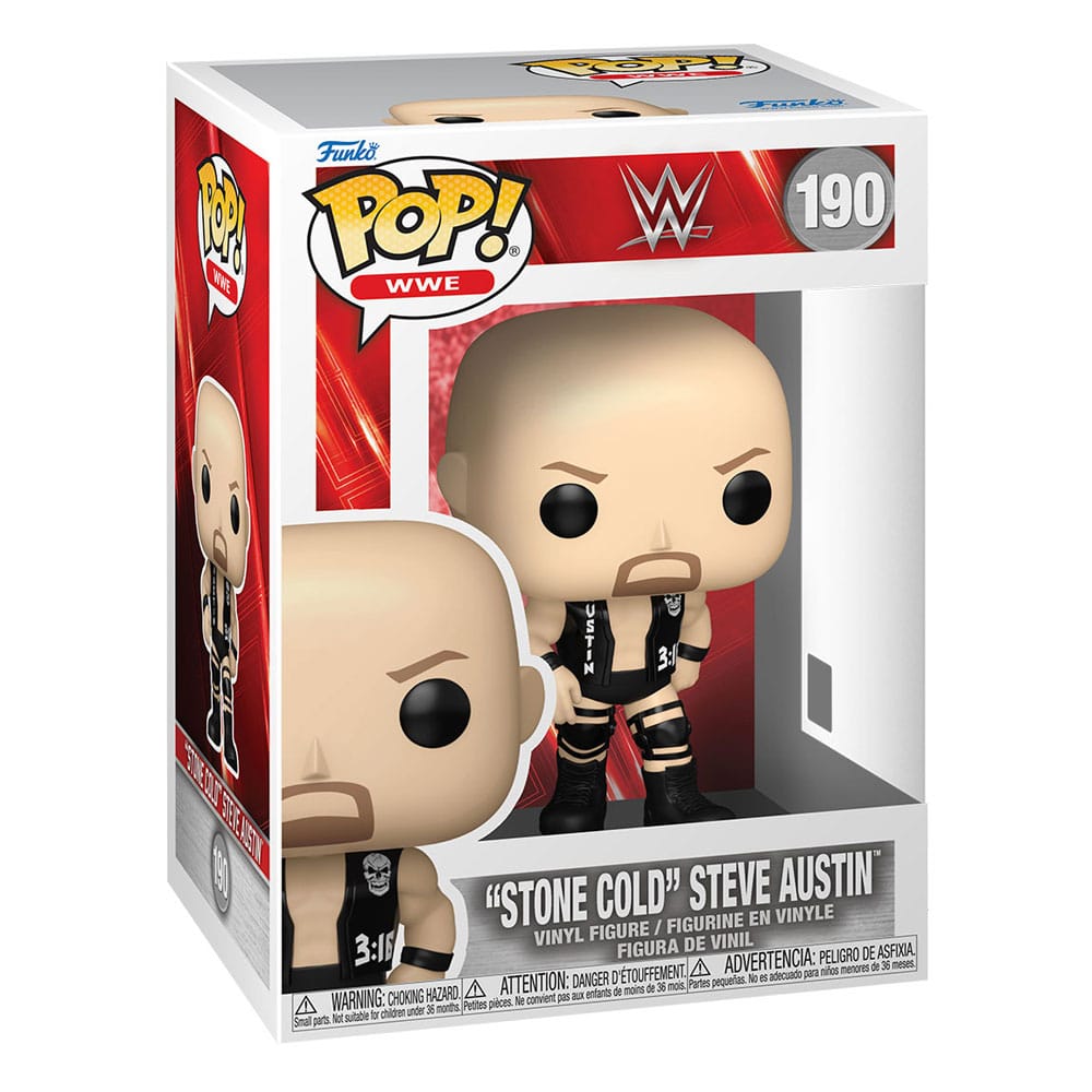 Funko WWE "Stone Cold" Steve Austin POP! Vinyl Figur