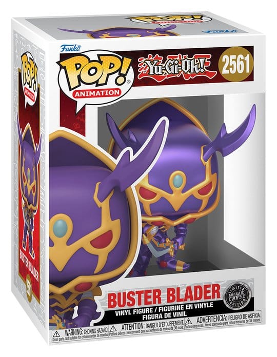 Funko Yu-Gi-Oh Buster Blader (MT) w/Chase Sortiment (6) POP! Animatiion Vinyl Figuren