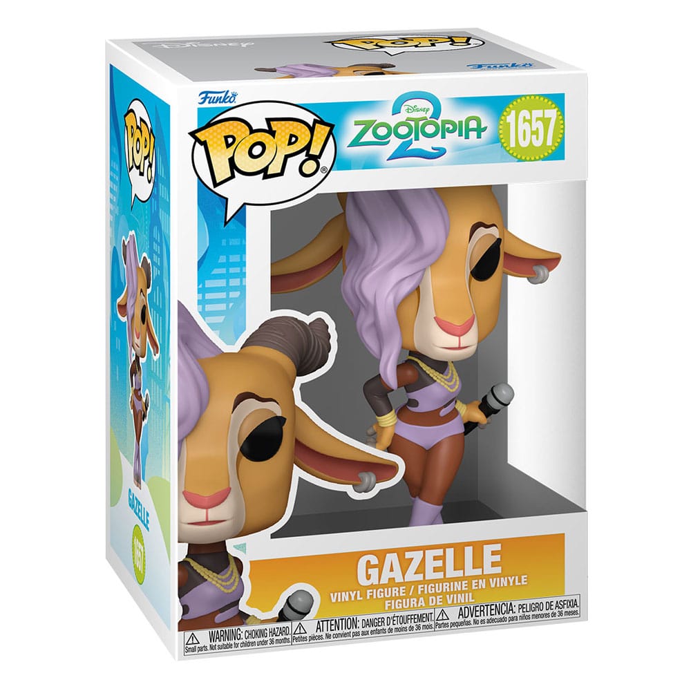 Funko Zoomania 2 Gazelle POP! Movies Vinyl Figur