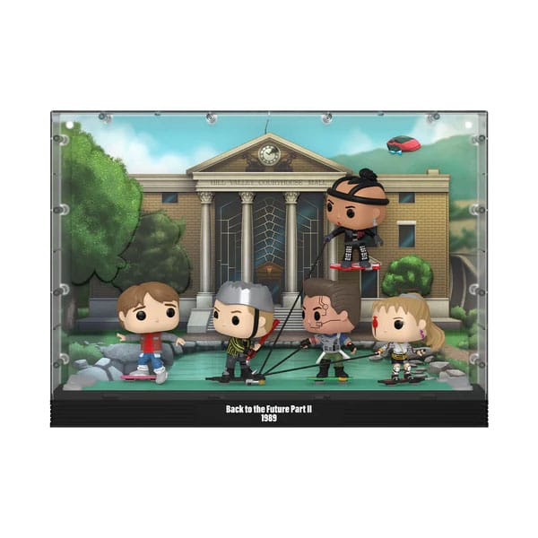 Funko Zurück in die Zukunft 5er-Pack Hoverboard POP Moments Deluxe Vinyl Figuren