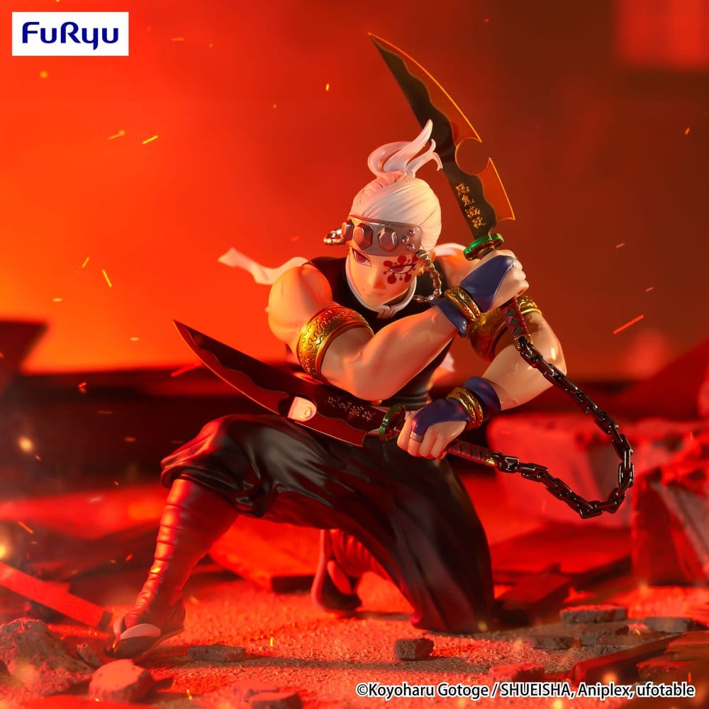 Furyu Demon Slayer Kimetsu no Yaiba Uzui Tengen Noodle Stopper Figur