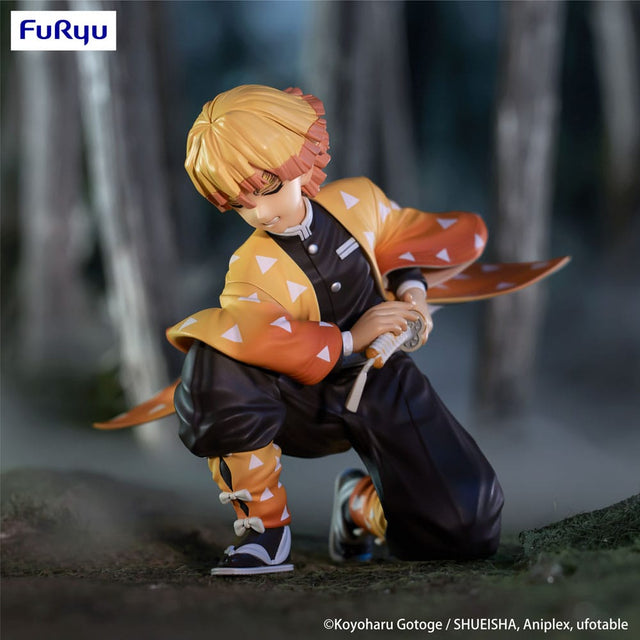 Furyu Demon Slayer Kimetsu no Yaiba Zenitsu Agatsuma Noodle Stopper Statue