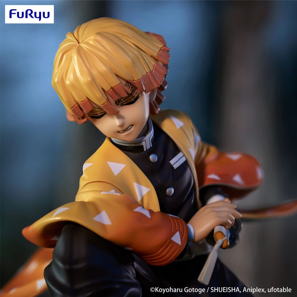Furyu Demon Slayer Kimetsu no Yaiba Zenitsu Agatsuma Noodle Stopper Statue