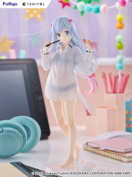 Furyu Eromanga Sensei Sagiri Izumi Shirts Ver. Tenitol Tall Statue