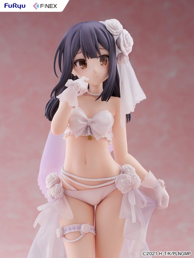 Furyu Fate Kaleid Liner Prisma Illya Licht The Nameless Girl Fanex Miyu Edelfelt Wedding Swimsuit Ver. 1/7 Figur
