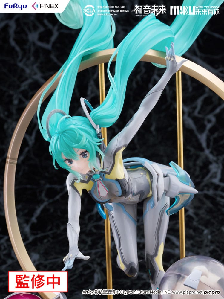Furyu Hatsune Miku FNEX Miku with You 2024 Ver. 1/7 Statue
