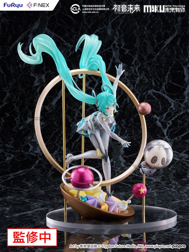 Furyu Hatsune Miku FNEX Miku with You 2024 Ver. 1/7 Statue