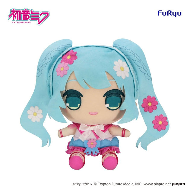 Furyu Hatsune Miku Kyurumaru Big Cosmos Plüschfigur