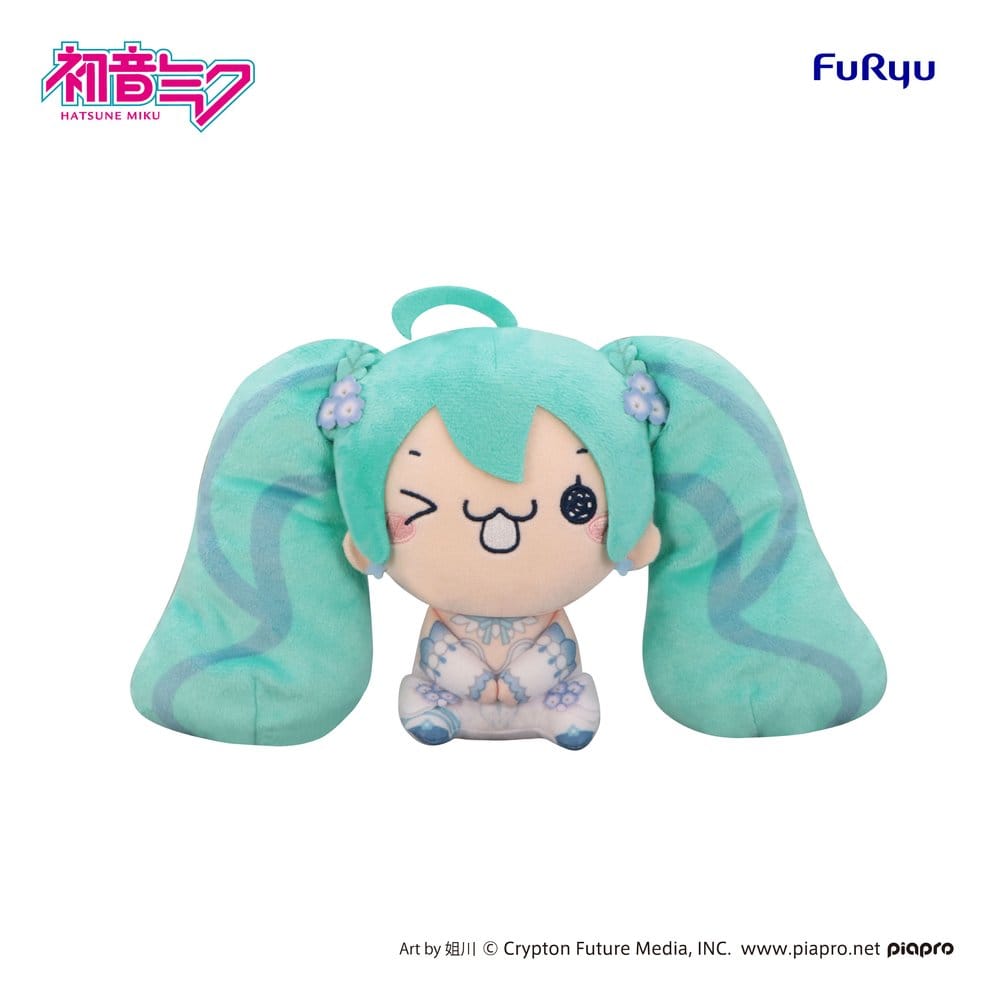 Furyu Hatsune Miku Mochipico Nemophila C Plüschfigur